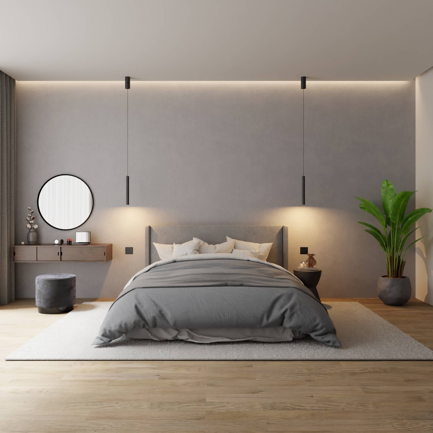 Cylia | Minimalistische Cilinder Hanglamp met Verstelbare Hoogte