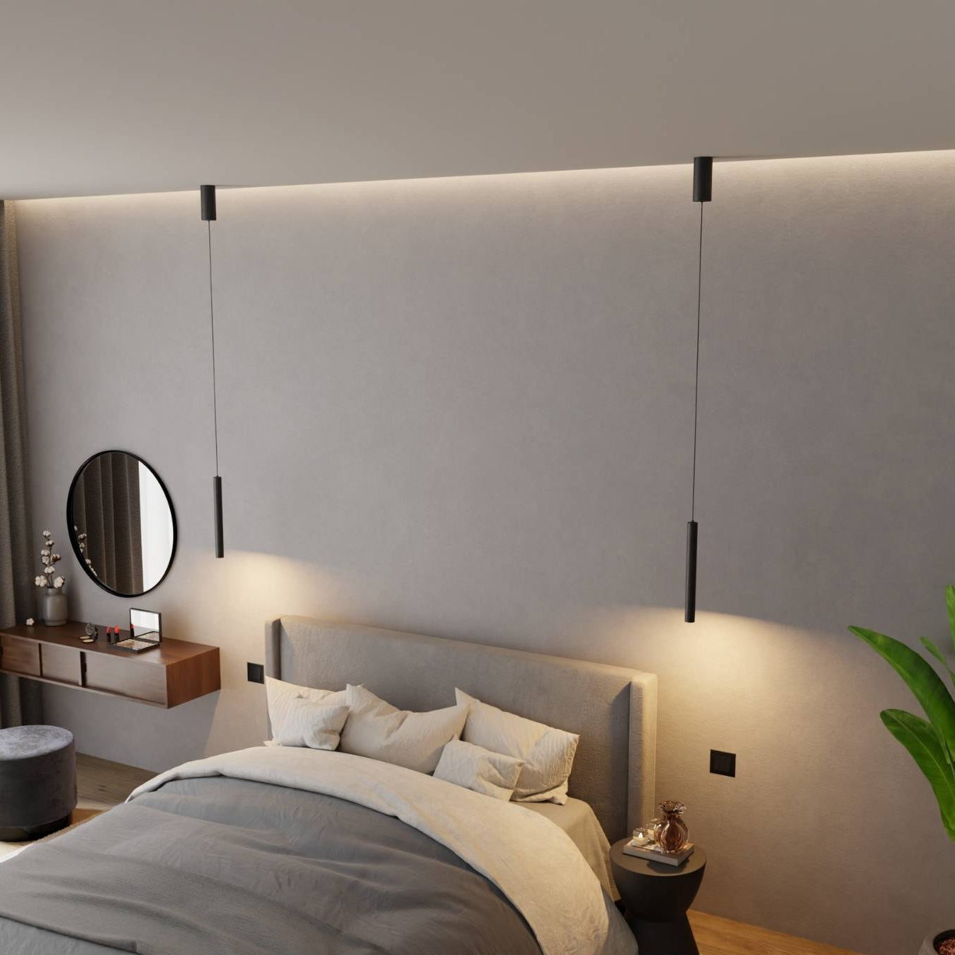Cylia | Minimalistische Cilinder Hanglamp met Verstelbare Hoogte