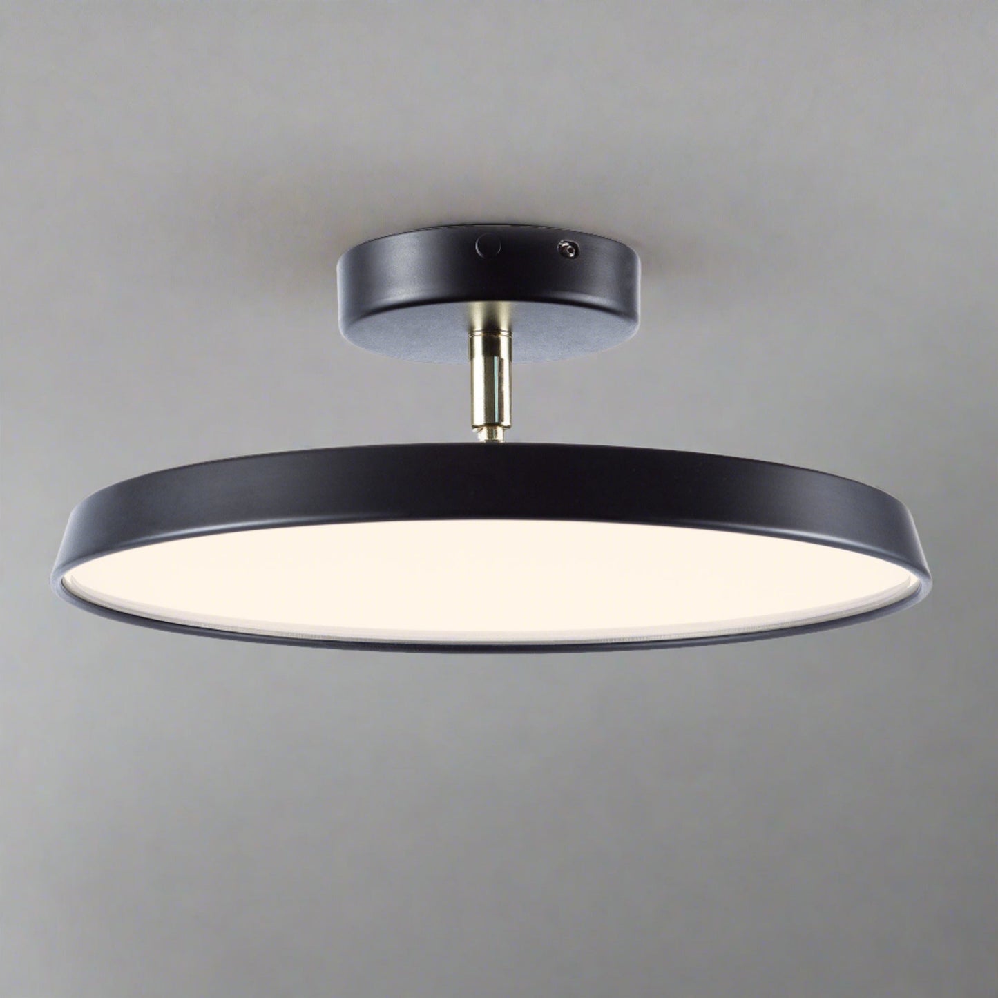Novus | Hedendaagse Ronde Plafondlamp met Vlak Paneel