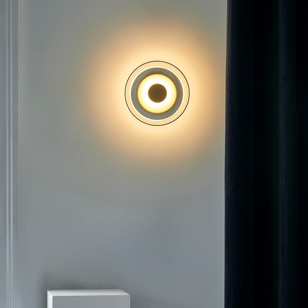 Luvia | Noordse Geribbelde Glazen Art Deco Wandlamp