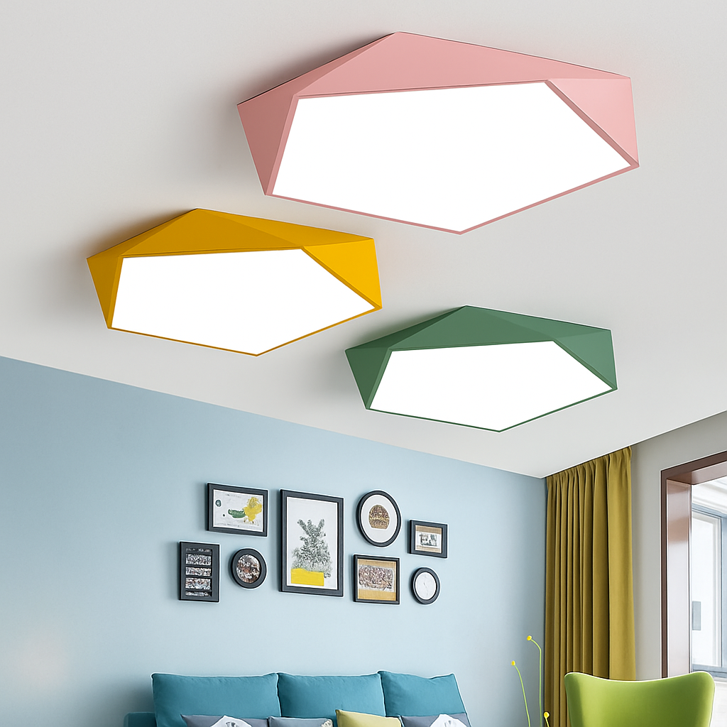 Virelli | Minimalistische Opbouw Geometrische LED Plafondlamp
