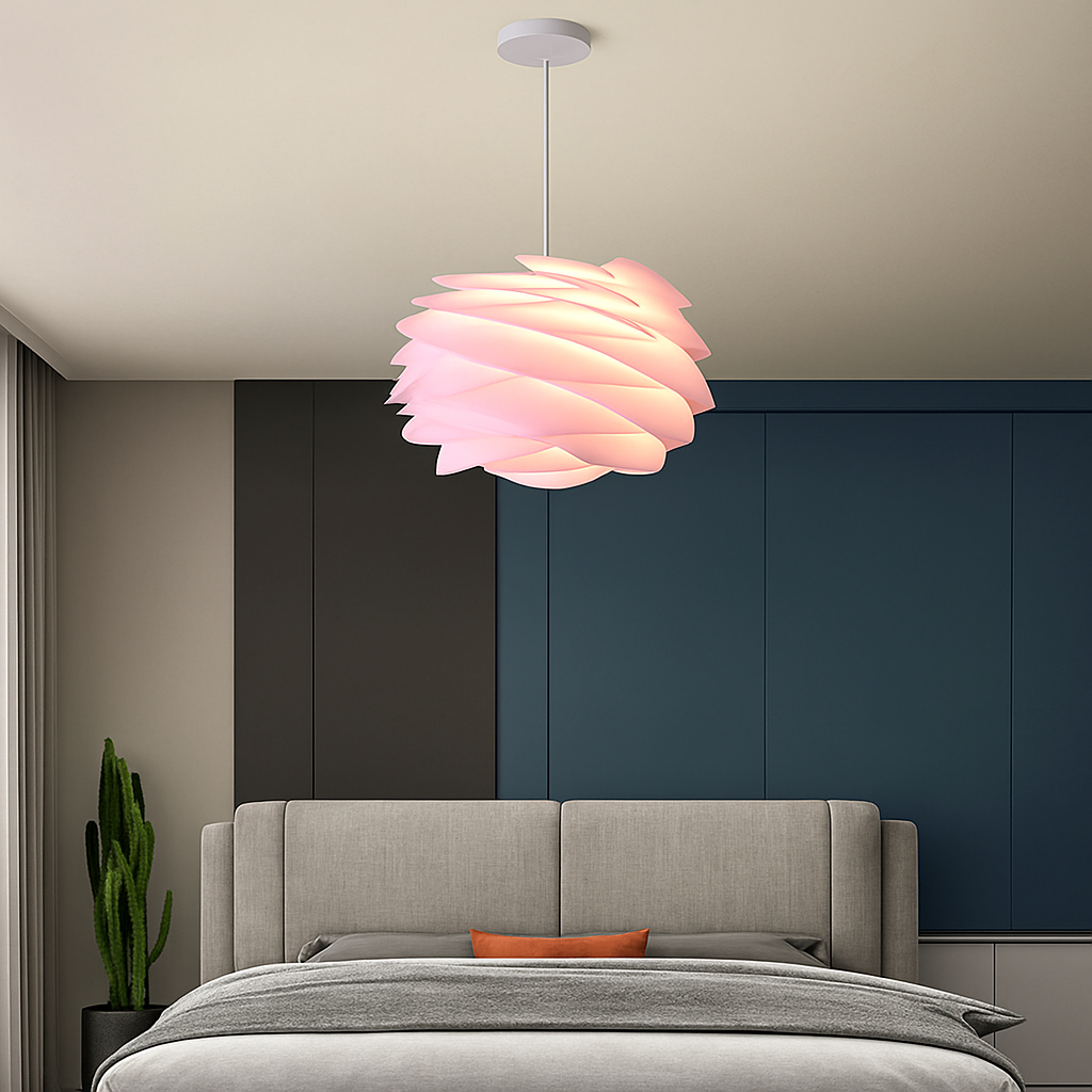 Merivold | Bloemblad silhouet hanglamp