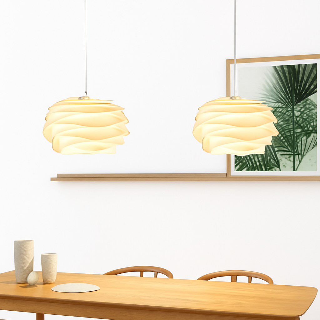 Merivold | Bloemblad silhouet hanglamp