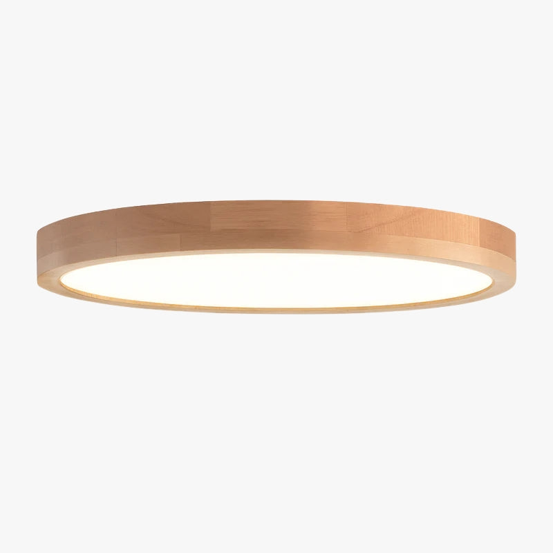 Verlumar | Modern ultra slank rond LED houten plafondlamp