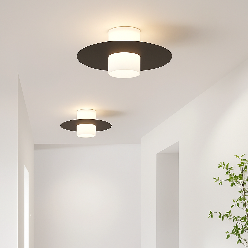 Belvorta | Abstracte Boog Moderne Opbouw Plafondlamp