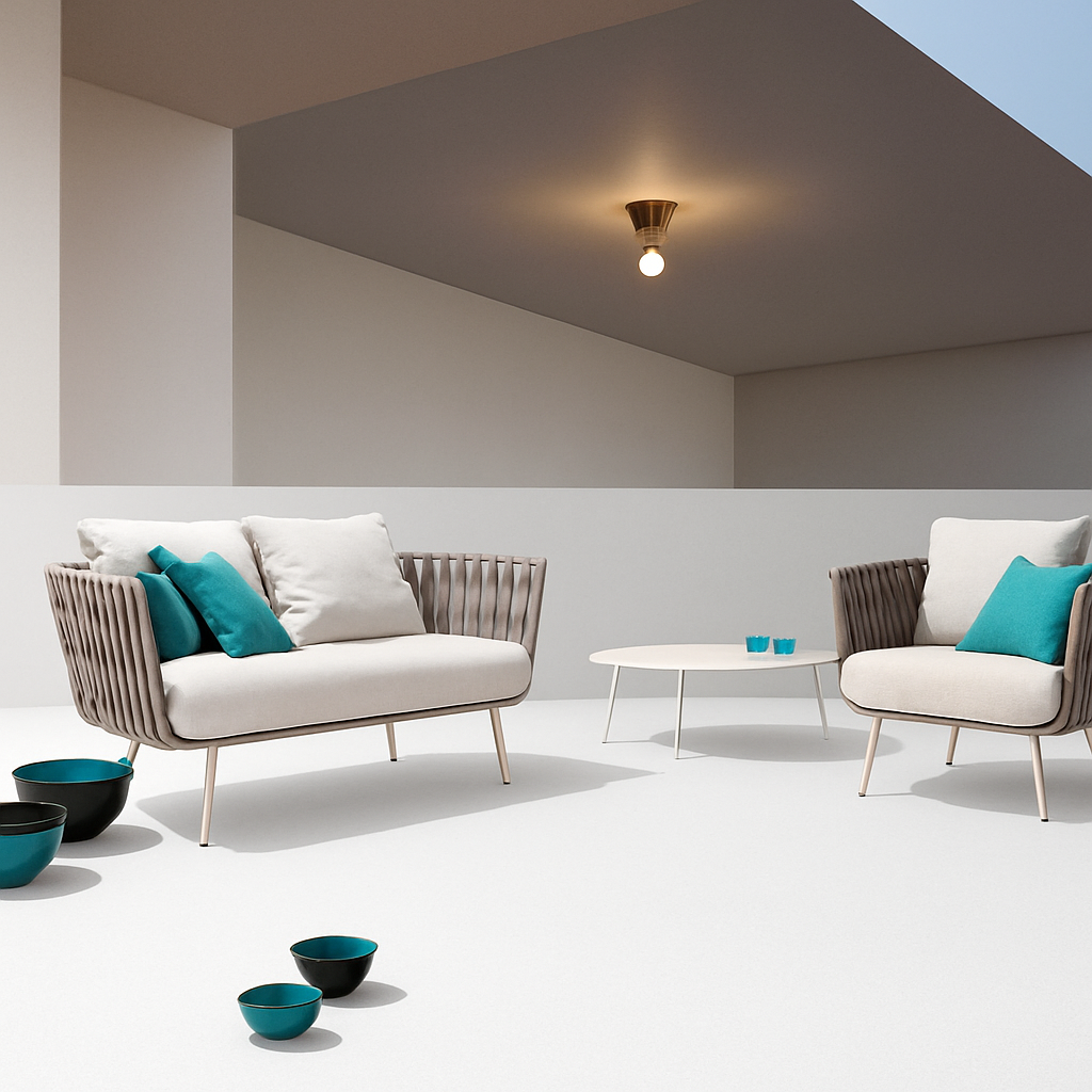 Bristhaven | Moderne Geometrische Kegel Glazen Bol Plafondlamp
