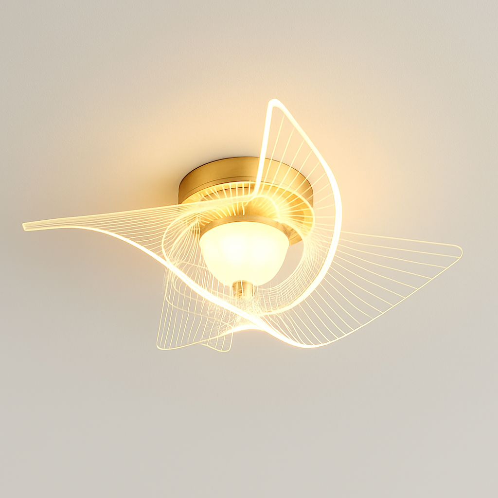 Kelbrique | Nordic Hedendaagse Lineaire Opbouw Plafondlamp