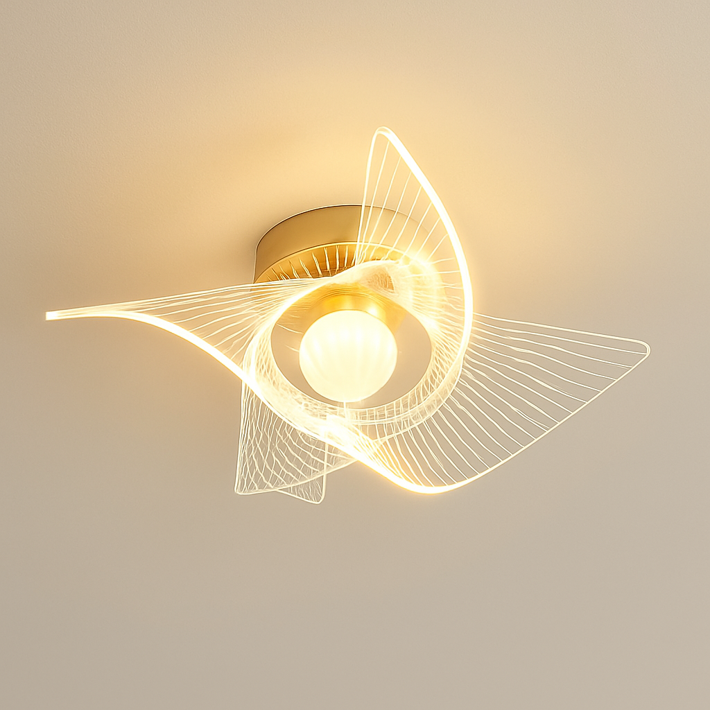 Kelbrique | Nordic Hedendaagse Lineaire Opbouw Plafondlamp