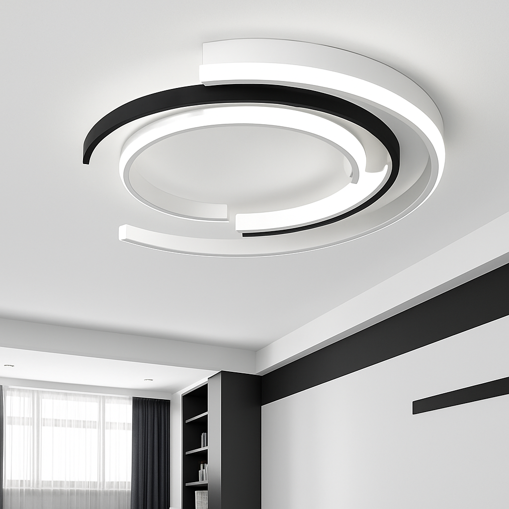 Sarqelle| Moderne Cirkelvormige Boog Ring Opbouw Plafondlamp