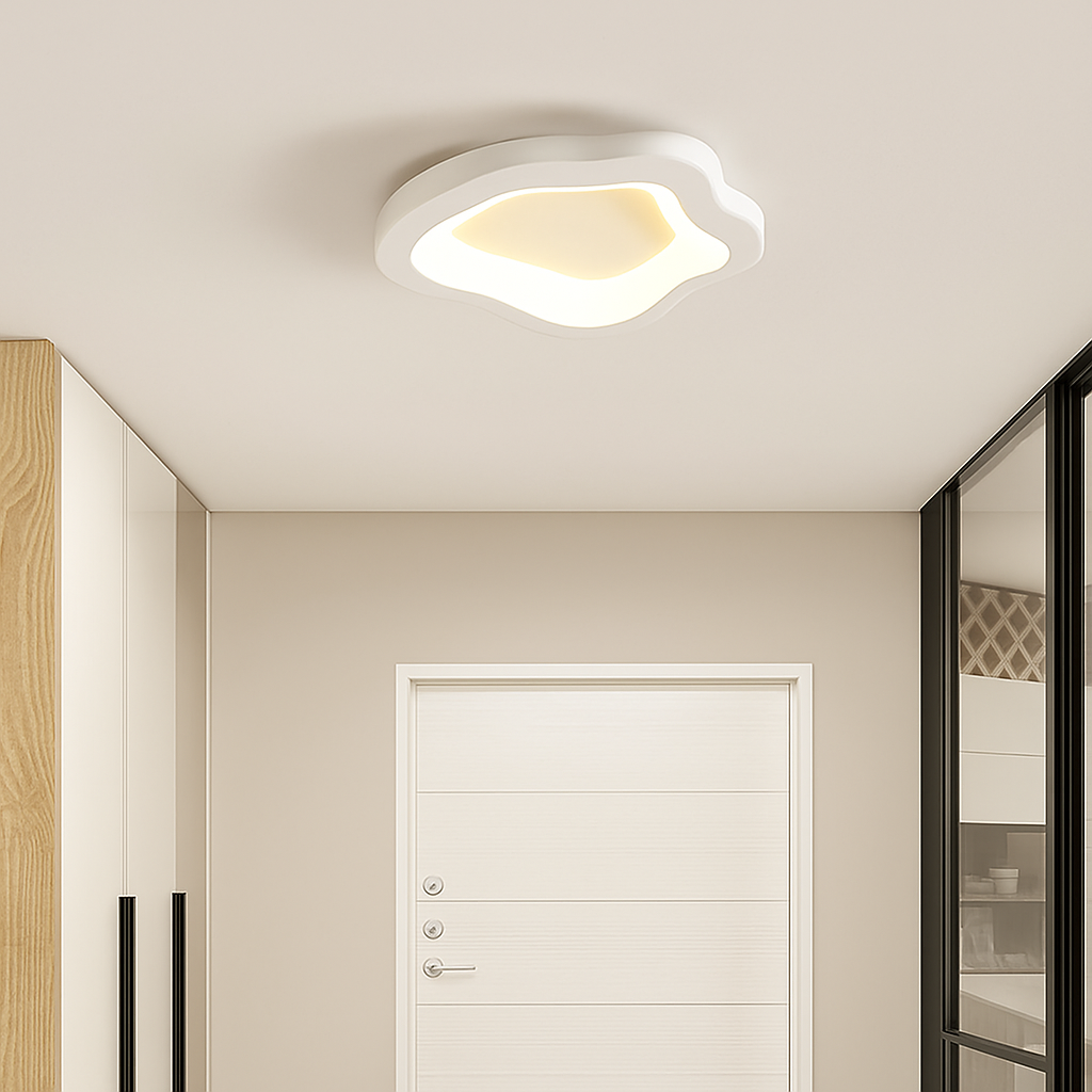 Velsmondi | Minimalistische Architectonische Cirkelvormige Acryl Plafondlamp