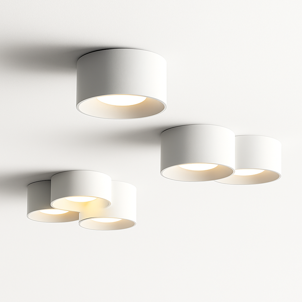Velgren | Cilindrische Minimalistische Opbouw Plafondlamp