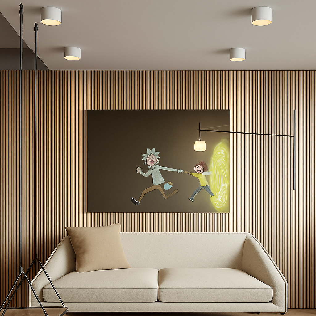 Velgren | Cilindrische Minimalistische Opbouw Plafondlamp