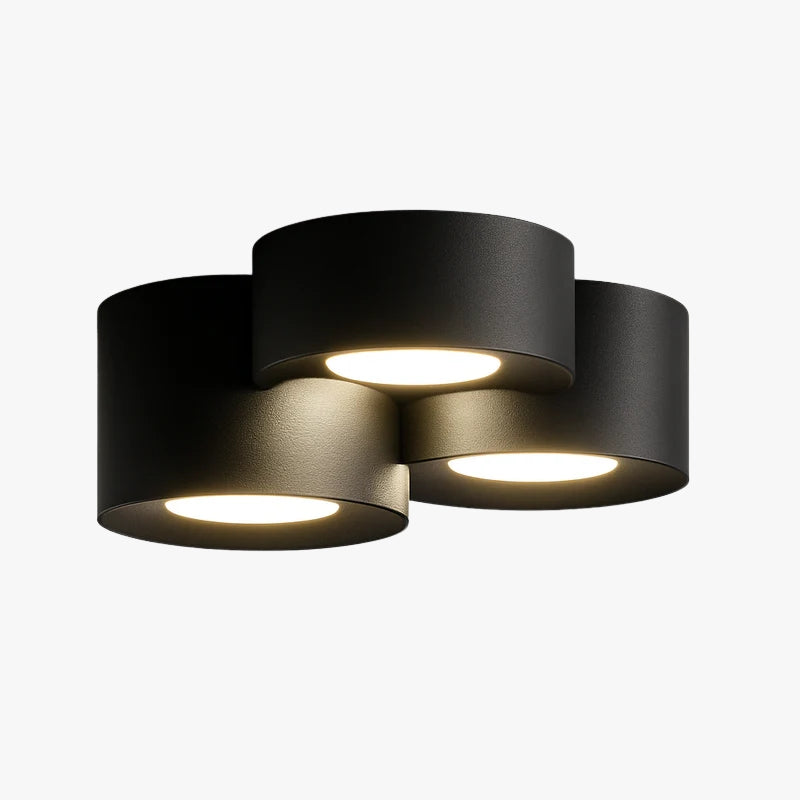Velgren | Cilindrische Minimalistische Opbouw Plafondlamp