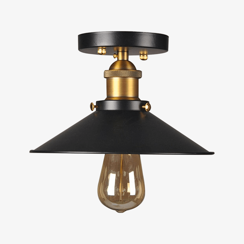 Krestlow | Vintage gewelfde frame rustieke retro plafondlamp