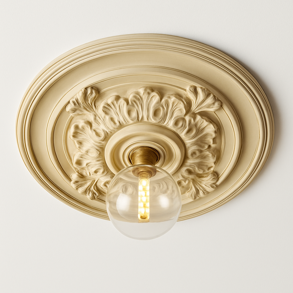 Rostevia | Franse Retro Gesneden Plafondlamp