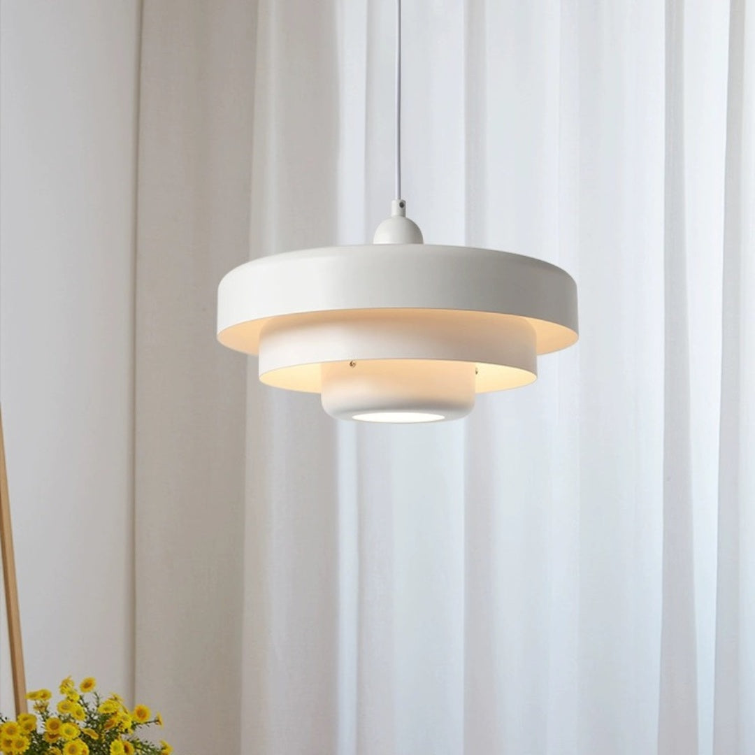 Retrova | Mid-Century Moderne Laaggedraaide IJzeren Hanglamp