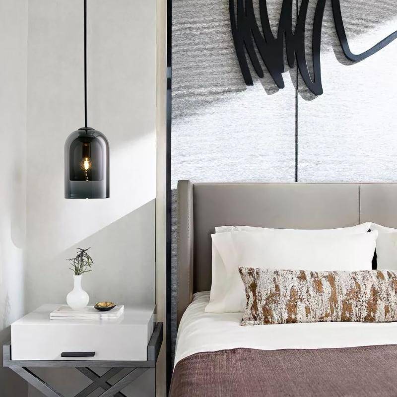 Kendervon | Buisvormige Getinte Glazen Architectonische Hanglamp