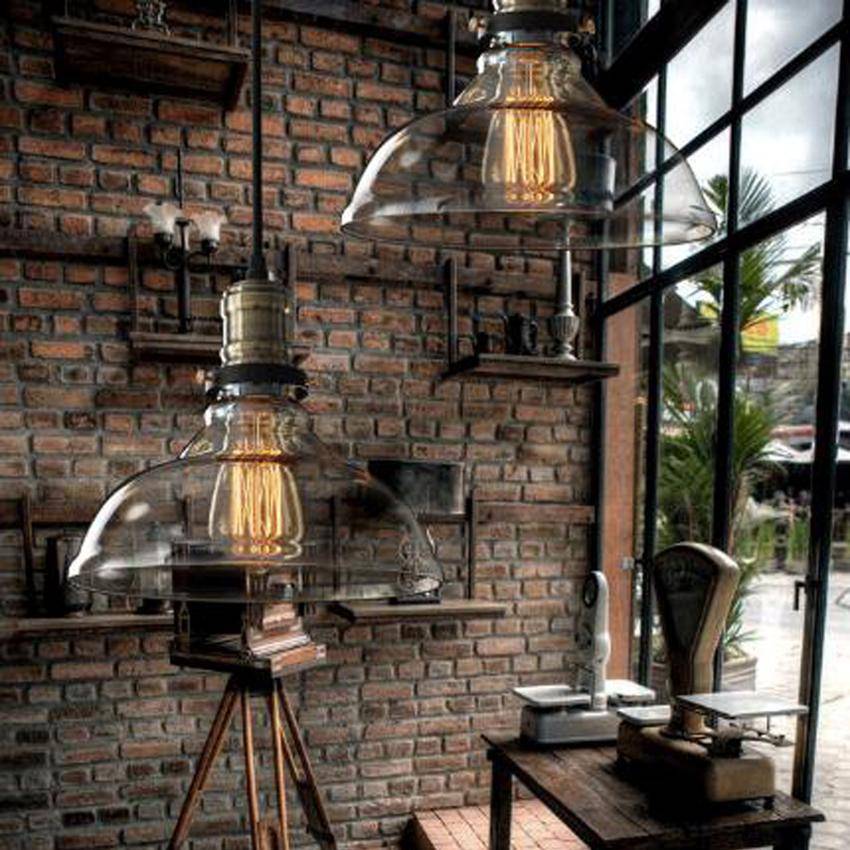 Kelsindra | Vintage Belvormige Glazen Hanglamp