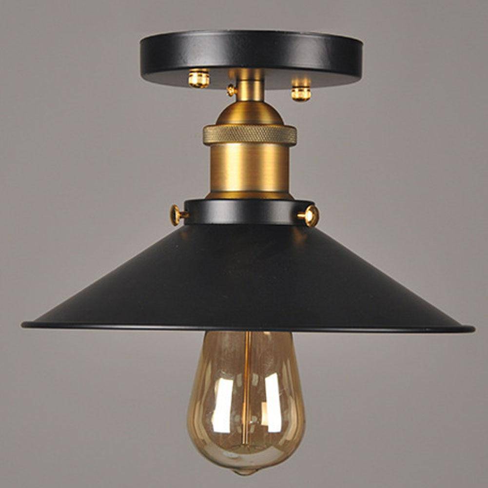 Krestlow | Vintage gewelfde frame rustieke retro plafondlamp