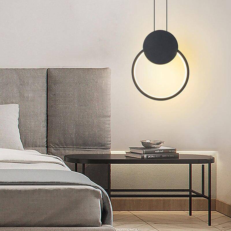 Veyndara | Lineaire geometrische metalen frame hanglamp