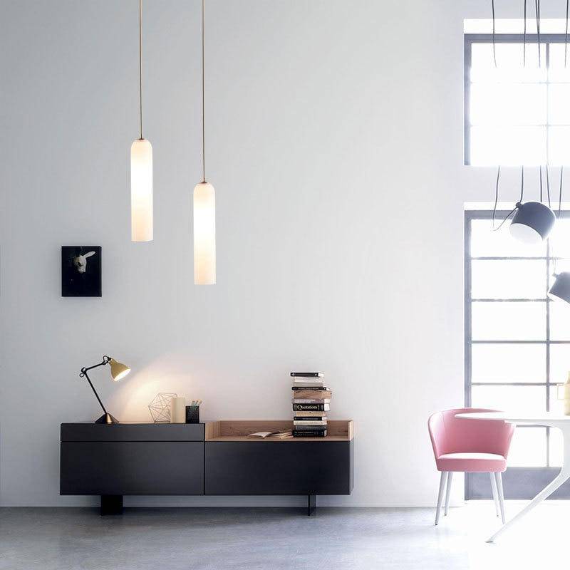 Kylosand | Vloeiende Artistieke Glazen Steen Hanglamp