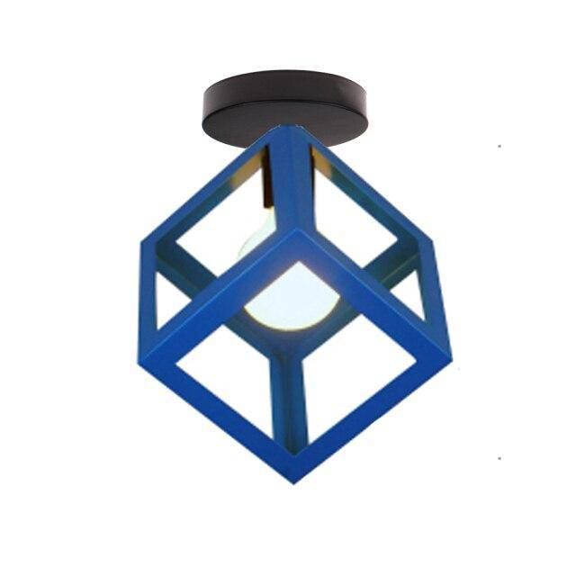 Zorquence | Geometrische Kooi Industriële Opbouw Plafondlamp