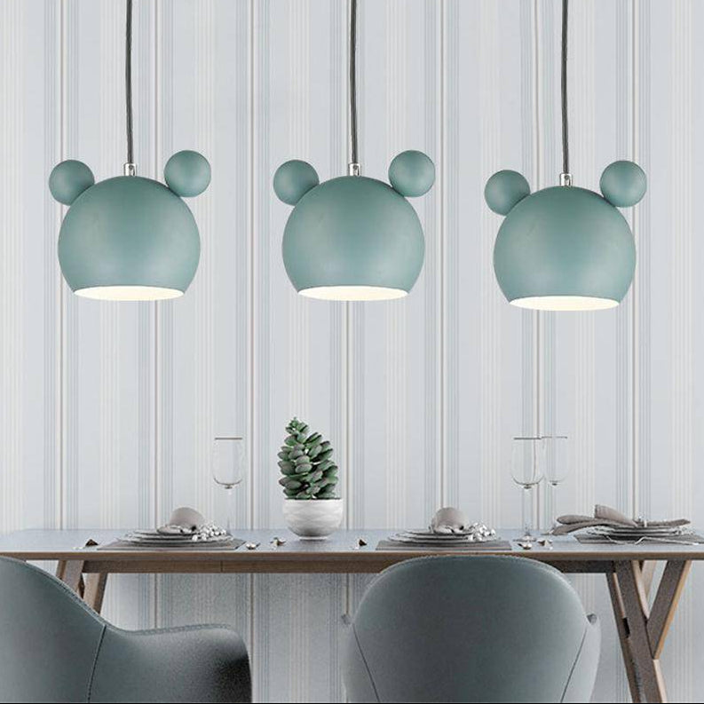 Kresphara | Speelse Silhouet Cartoon Profiel Hanglamp