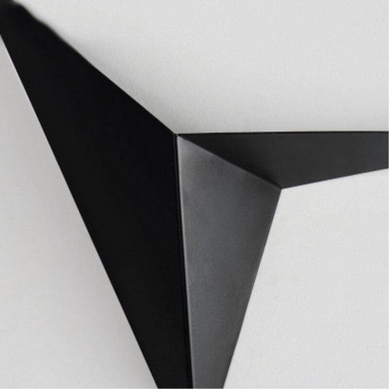 Jolsenra | Sculpturale Hoekige Metalen Silhouet Noordse Wandlamp