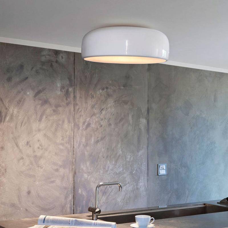 Bryntelo | Minimalistische Geometrische Gladde Koepel Opbouw Plafondlamp