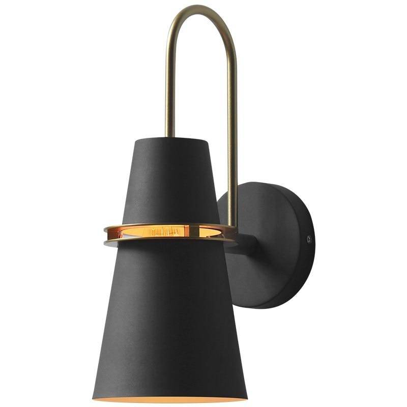 Kelvrist| Afgeronde Mid Century Retro Metalen Wandlamp