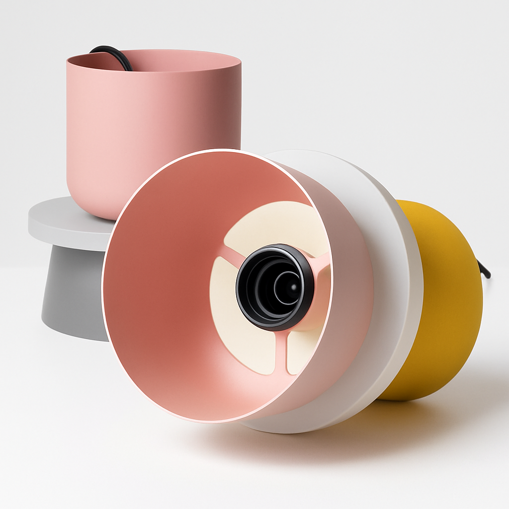 Velryth | Moderne Noordse Geometrische Metalen Hanglamp
