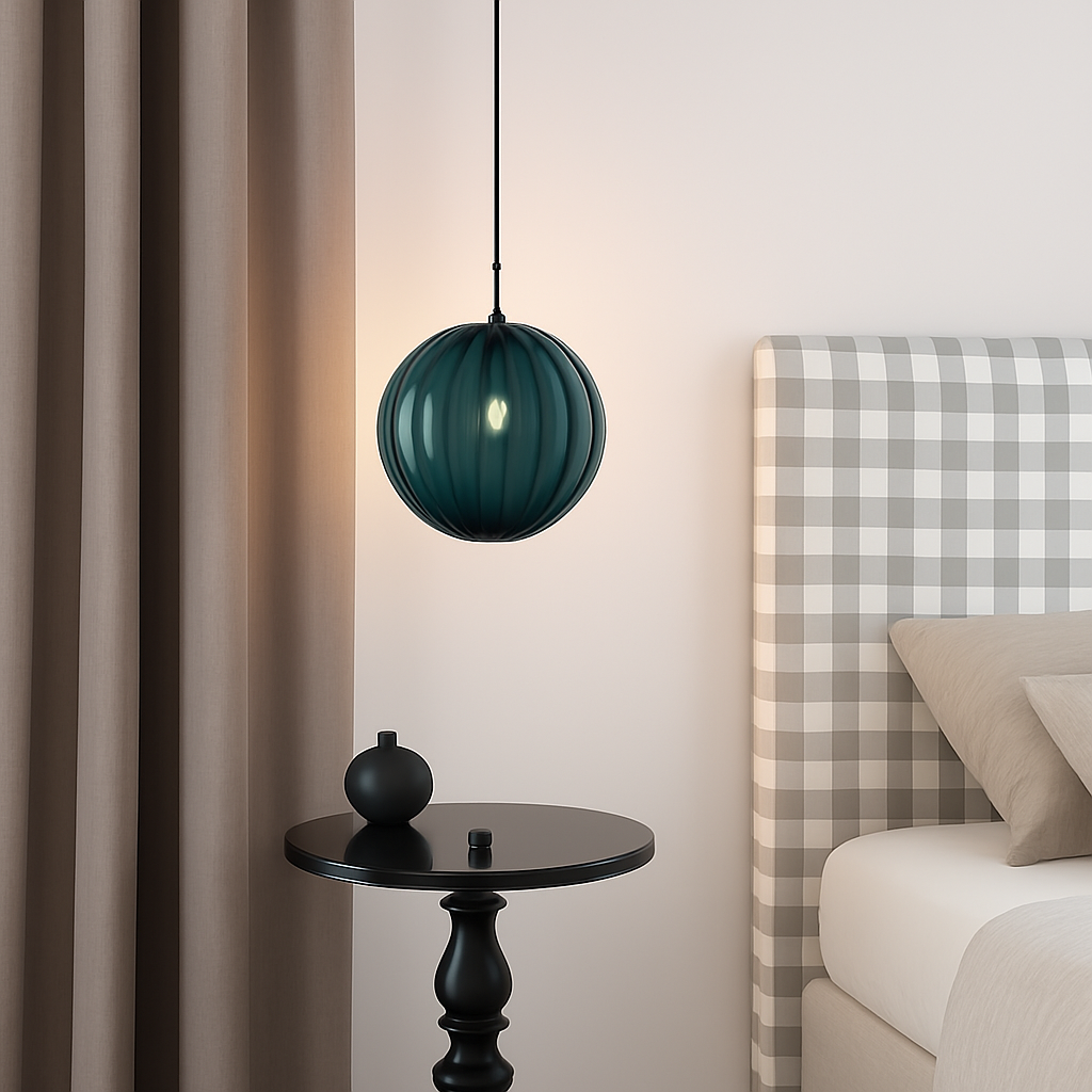 Valdory | Moderne Getinte Glazen Bol Hanglamp