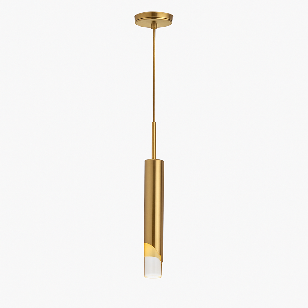Remivor| Slanke Cilindrische Loft Metalen Moderne Hanglamparmatuur