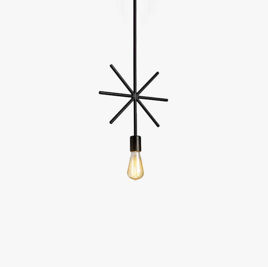 Kenjovik | Geometrische Draadframe Silhouet Stalen Hanglamp