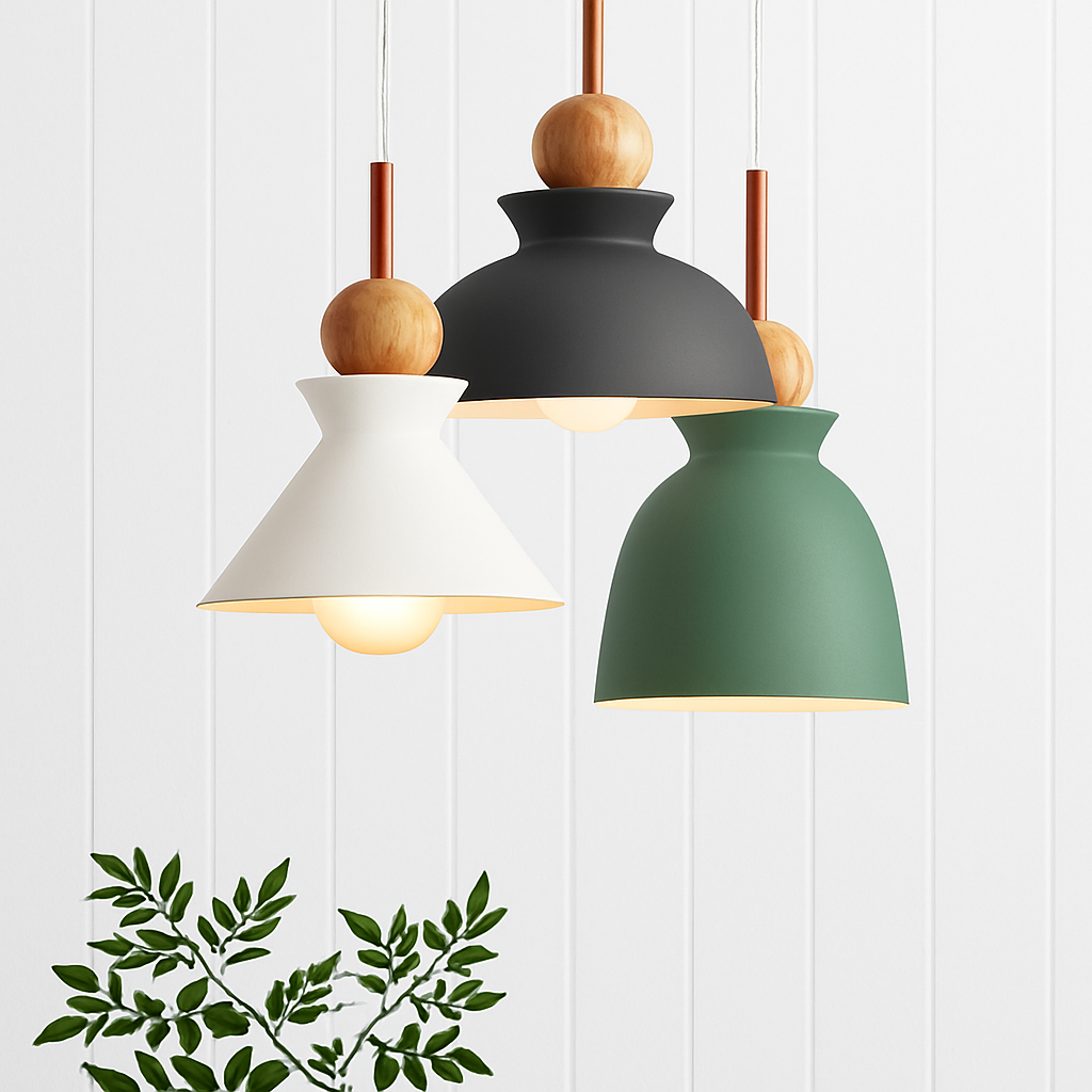 Ferune | Noordse Industriële Metalen Kap Hanglamp