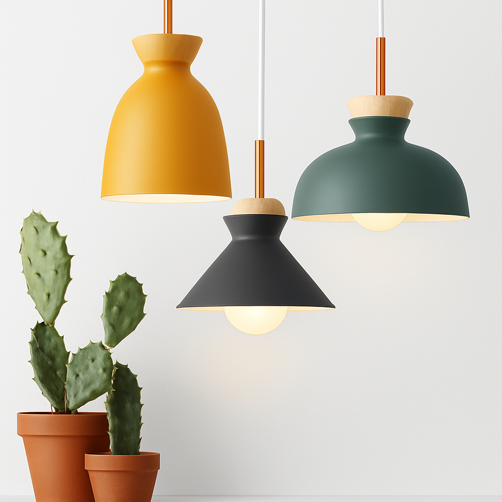 Ferune | Noordse Industriële Metalen Kap Hanglamp