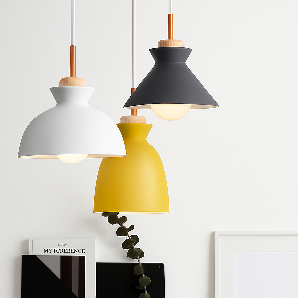 Ferune | Noordse Industriële Metalen Kap Hanglamp