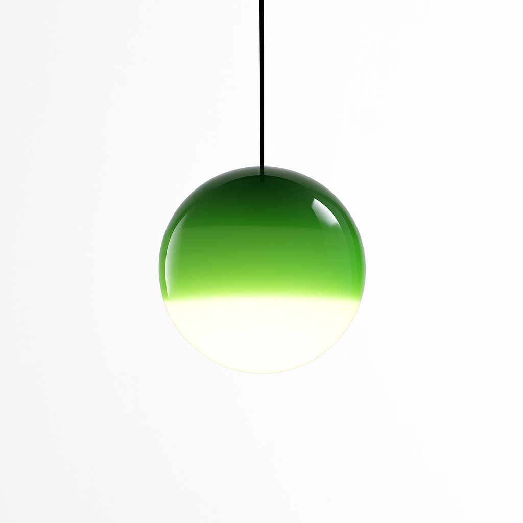 Vantoluxe | Artistieke orbis gradient glazen hanglamp