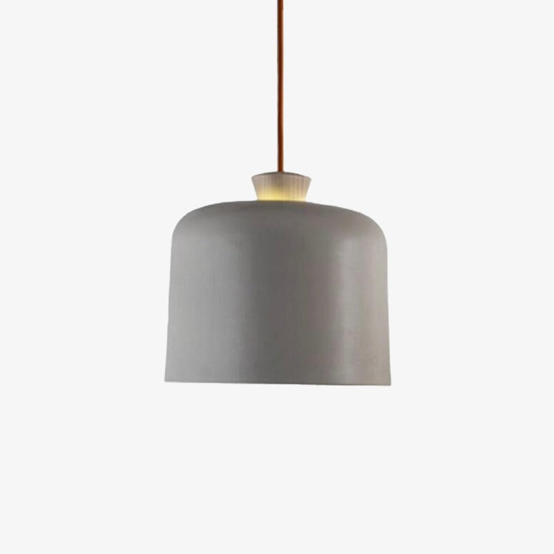 Velderan | Noordse koepel houten accent hanglamp
