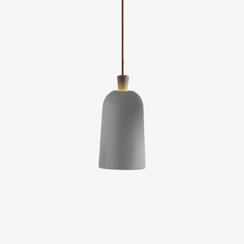 Velderan | Noordse koepel houten accent hanglamp