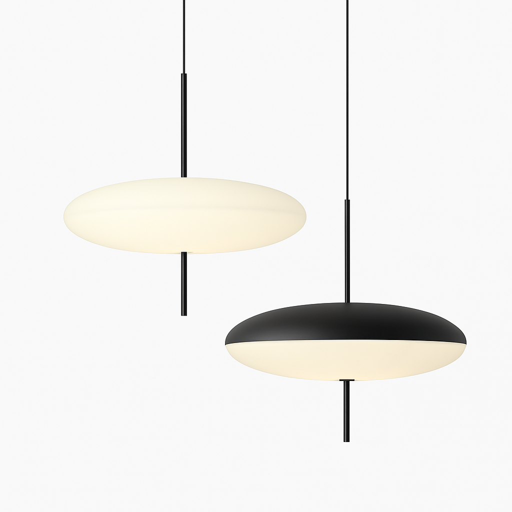 Velvoryn| Moderne Vliegende Schotel Schijf Minimalistische Metalen Hanglamp