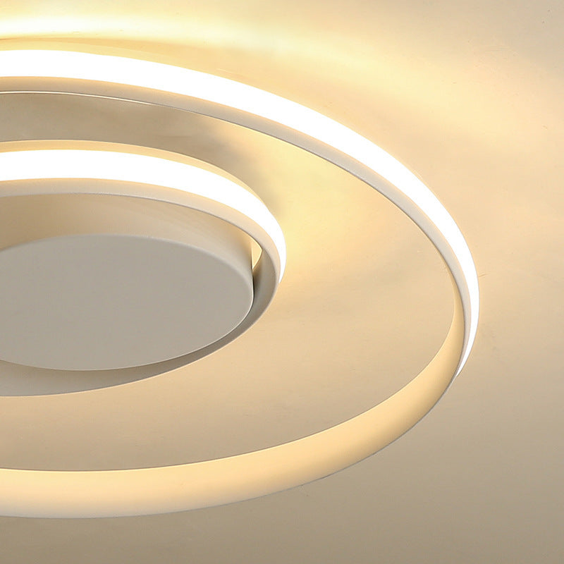 Spira | Strakke Minimalistische Spiraalring Plafondlamp