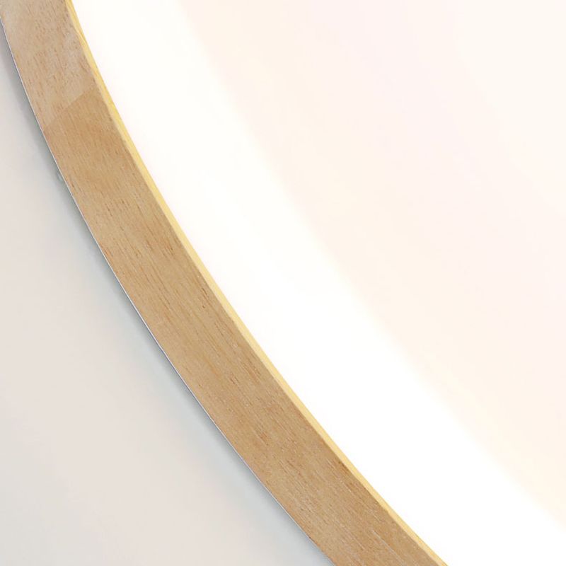 Aevum | Ovale Scandinavische Eiken Plafondlamp