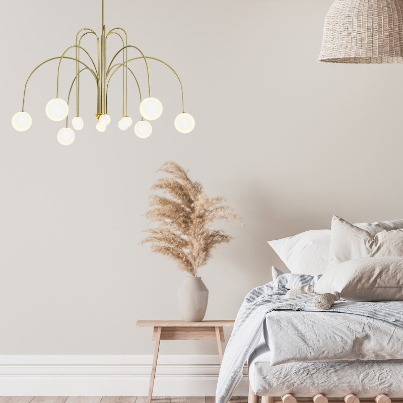 Elvandar | Minimalistische Multi Bol Globe Cluster Hanglamp